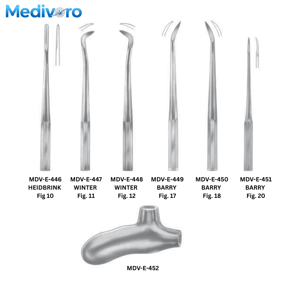 Modular Heidbrink Winter & Barry Root Elevators Series - Medivoro